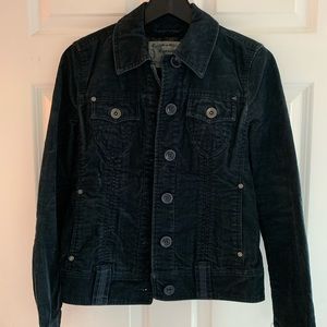 Gorgeous corduroy jacket in dark green